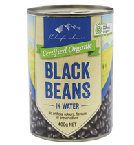 Black Beans Can- 400g (Organic, H2G)