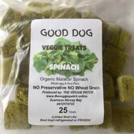 DOG TREATS Spinach- 25 pack (Veggie Patch)