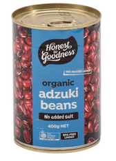 Adzuki Bean Can - 400g (Organic, H2G)