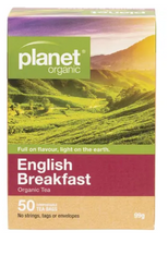 Tea, English Breakfast, 50 tea bags (Organic)