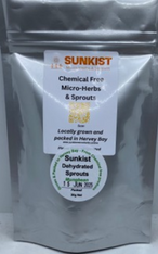 DEHYDRATED MUNG BEANS, 30g Travel Pack (Sunkist)