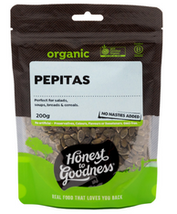 Pumpkin Seeds (Pepitas) 200g (Organic, H2G)