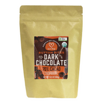 Dark Chocolate Buttons, 300g (Organic, 70% Cocoa)