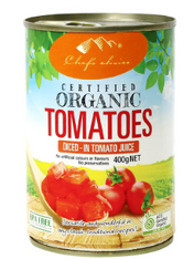 Diced Tomatoes 400g can (Organic)