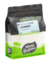 Desiccated Coconut 600g (Organic, H2G)