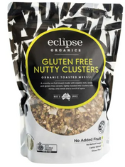 Muesli - Gluten Free Nutty Clusters, 400g (Certified Organic)
