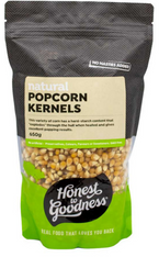 Popcorn Kernals, 650g (H2G, Organic)