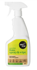 Spray & Wipe, Lime, 500mL (Simply Clean)