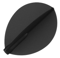 6 pack Black Details about / Cosmo Darts Fit Flight Original Tear Drop Flights