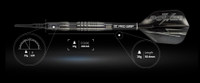 Target - The Power - Phil Taylor 8Zero Soft Tip Dart - 20g - Black Tungsten (P8Z3)
