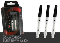 L-Shaft Carbon Silent Slim - 300 - White