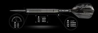 Target - The Power - Phil Taylor 8Zero Steel Tip Dart - 21g - Black Tungsten