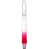 L-Shaft Two-Tone Locked - 190 - Clear with Pink
