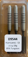 Designa Hurricanes - Soft Tip Dart - 18g - 85% Tungsten - S3