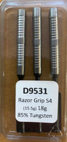 Designa Razor Grip - Soft Tip Dart - 18g - 85% Tungsten - S4