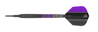 Target Vapor 8 Black - Purple - Soft Tip Darts - 18g