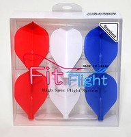 Fit Flight - Standard - Red, White, Blue - 6 pack