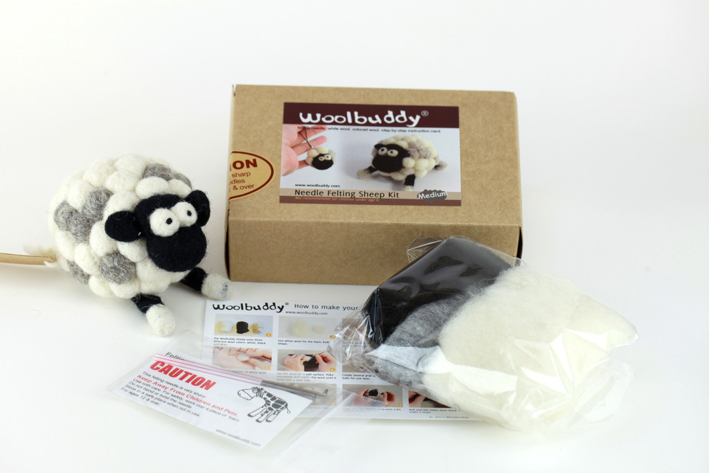 Woolbuddy Needle Felting Kit - Owl Kit