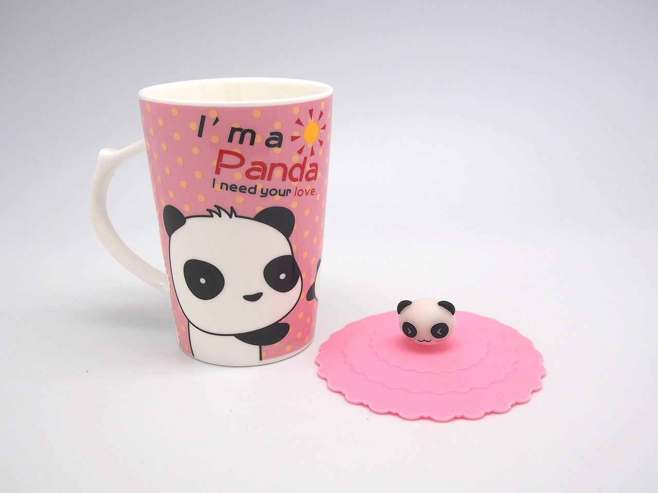 Eco Cup I Love Panda Mug - Secret Studio Store
