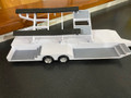 1/25 scale Hydroplane Tilt Trailer Model Kit