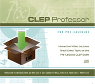 eLearning for CLEP Professor for CLEP Precalculus