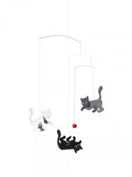 Kitty Cats Mobile by Flensted