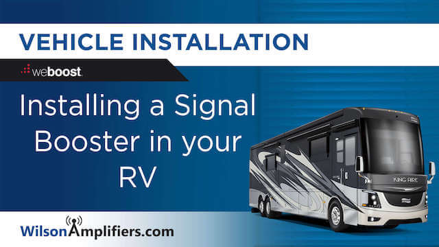 Install Signal Booster in a RV