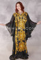 Khaleegi Dress or Saudi Thobe - Black and Gold