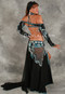 CONTEMPORARY CASCADE by Oriental Originals, Turkish Belly Dance Costume, Available for Custom Order image
