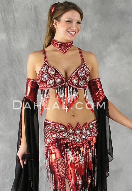 Phoenix Rising By Oriental Originals Turkish Belly Dance Costume 