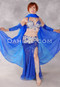 ALIYAH Egyptian Costume - Royal Blue, Silver and White