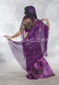 Purple Assuit Fabric Piece-example 