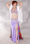 JEWELED OPULENCE Egyptian Costume, Lavender, Multi-color and White