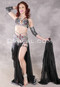 MIDNIGHT BEAUTY Egyptian Costume - Black, Silver and Red