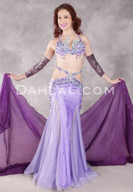 LAVENDER MIST Egyptian Costume - Lavender, Blue and Orchid
