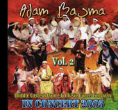 Adam Basma In Concert 2005 vol. 2, Belly Dance CD image
