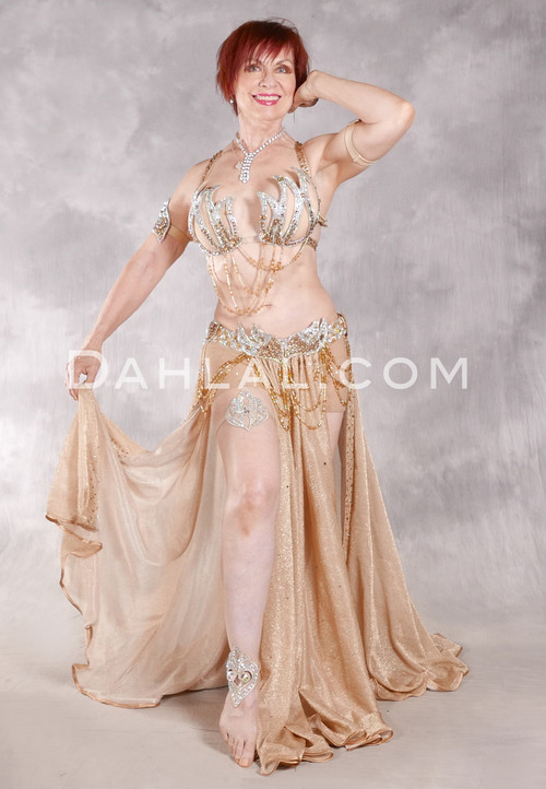 GOLDEN BEGINNING Egyptian Costume - Gold, Silver and Nude