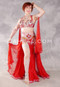 CAIRO JEWEL Egyptian Costume - Red, Silver and Goldenrod