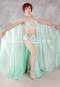 ROMANTIC ALLURE Egyptian Costume - Seafoam, Silver, White and Nude