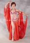 RUBIES AND DIAMONDS Egyptian Costume - Red, Tangerine and Silver