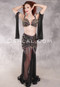 MIDNIGHT SERENADE Egyptian Costume - Black, Multi-color and Gold