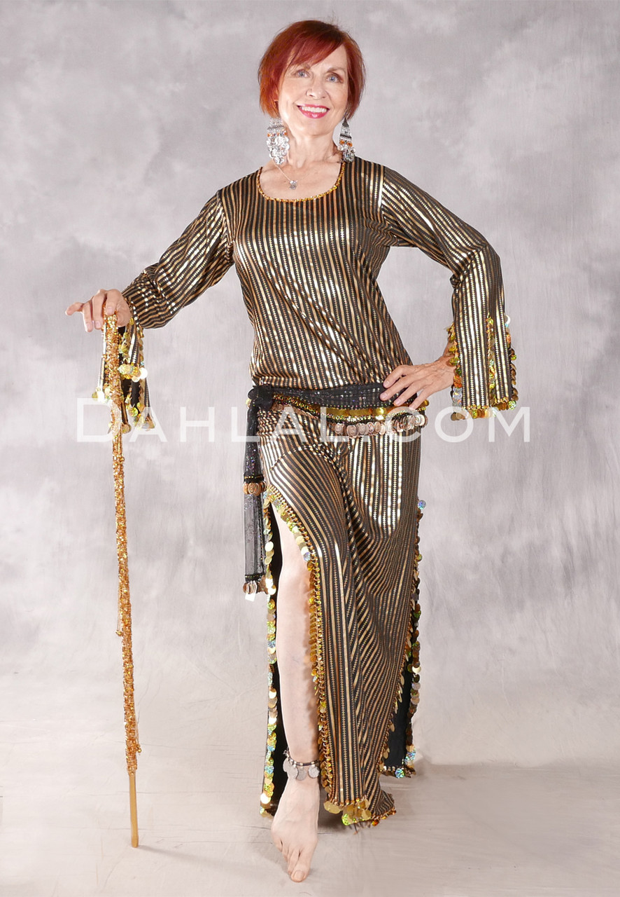green emerald velvet dress 1920s Black & Gold Lamé Egyptian Pattern Dropped Waist Cocktail Dress main image 1