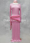 JEWEL OF JAKARTA Egyptian Dress - Pink and Silver