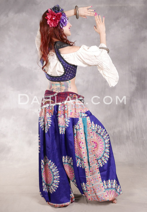 BOHEMIAN RHAPSODY Harem Pant - Royal Blue