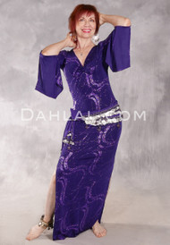 Front View shown with "V" Ruched Neckline