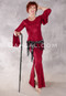 GLITTER WAVE Aziza Dress Ltd. Ed. - Red on Wine