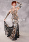 WILD BEAUTY Egyptian Dress - Black, Gold, Ivory and Silver