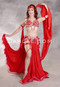 STAR STRUCK Egyptian Costume - Red, Silver, Gold and White