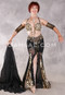 VISION ON THE NILE Egyptian Costume - Black, Gold and White