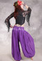 LUNA JADE III Cotton Harem Pant - Purple